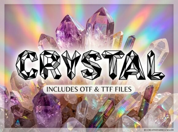 Crystal: A Typeface That Catches the Light