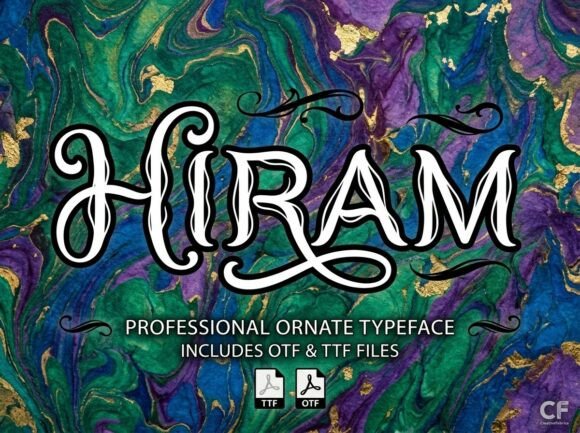 Discover Hiram: A Bold Typeface for Standout Designs