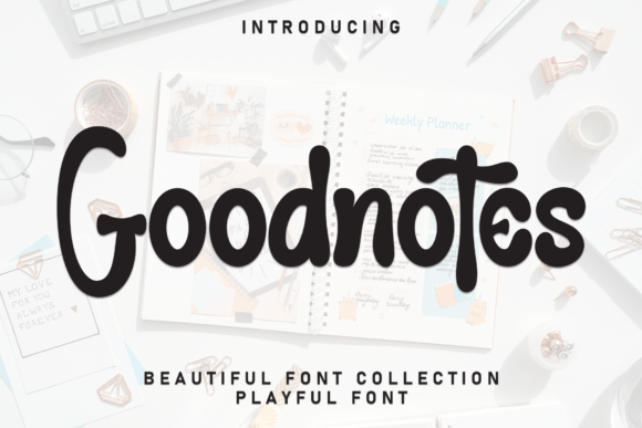 Discover the Magic of Goodnotes: A Premium Display Font
