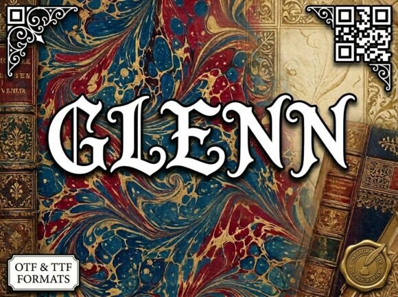 Glenn: A Bold Display Font for Impactful Design