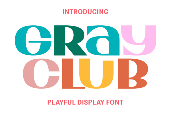 Gray Club: A Font That Blends Charm with Modern Design