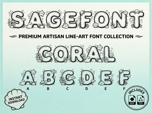 Sage: A Deep Dive into Aquatic Typography